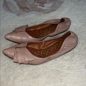 Sam Edelman Blush Pink Flats with Bow